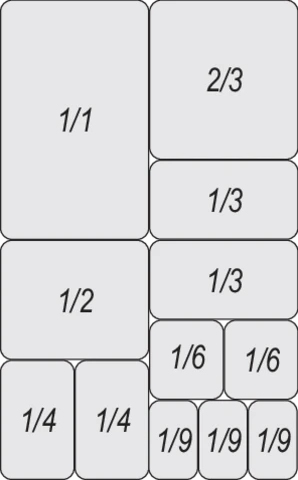 Yato Toya Sa Poland Gastronominis indas GN 1/1 | 530 × 325 × 20 mm | nerūdijantis plienas | 3,0 l (YG-00250)