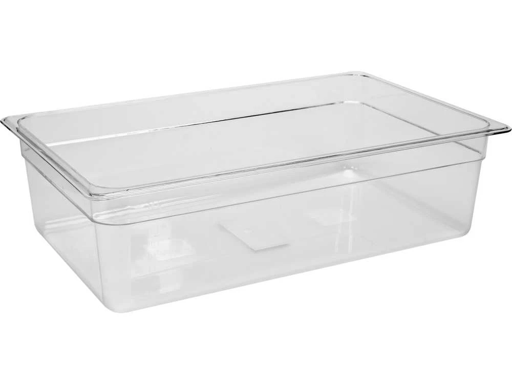 Toya Sa Poland Gastronominė maisto talpa GN 1/1, 150 mm gylio, skaidraus polikarbonato