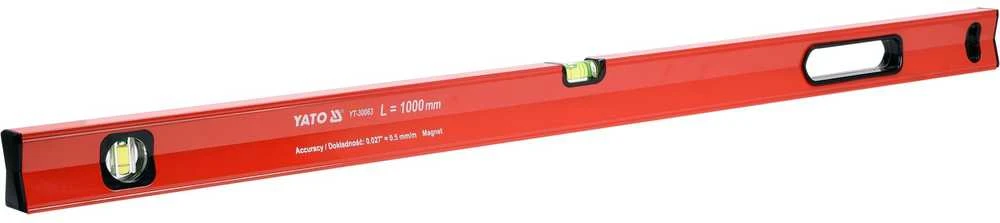 Toya Sa Poland Gulsčiukas aliuminis, magnetinis, 2L, (0.5mm/m) Yato | 100cm