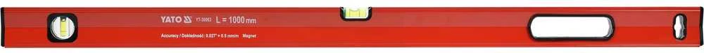 Toya Sa Poland Gulsčiukas aliuminis, magnetinis, 2L, (0.5mm/m) Yato | 100cm