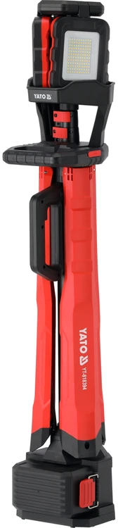 Toya Sa Poland Hibridinis LED darbo prožektorius su trikoju | 100 W | 10 000 lm | 18 V / 110–240 V | be akumuliatoriaus (YT-818394)