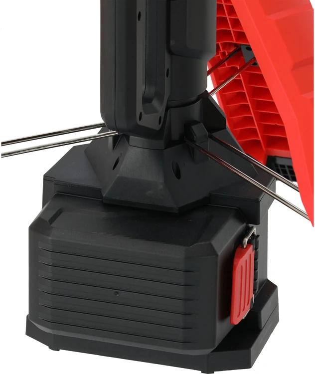 Toya Sa Poland Hibridinis LED darbo prožektorius su trikoju | 100 W | 10 000 lm | 18 V / 110–240 V | be akumuliatoriaus (YT-818394)