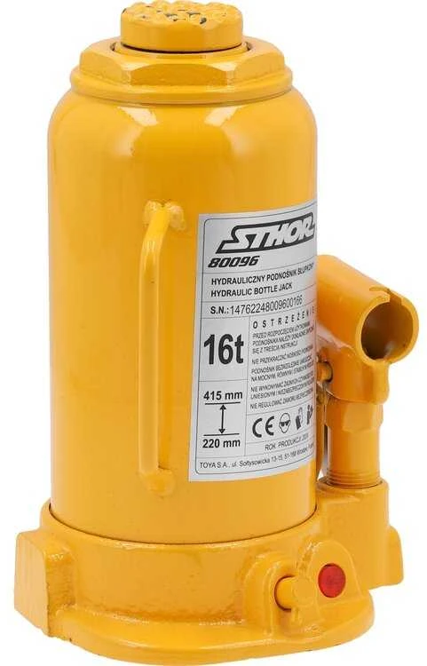 Toya Sa Poland Hidraulinis butelinis domkratas | 16 t | 220–415 mm (80096)