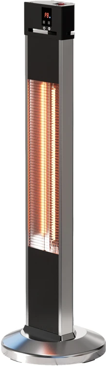Toya Sa Poland Infraraudonųjų spindulių šildytuvas su nuotoliniu, 2000W, vidaus/lauko, anglies pluošto, terasai