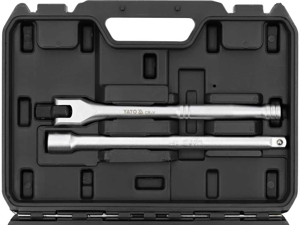 Yato Toya Sa Poland Įrankių rinkinys 1/2" galvutėms | 10–32 mm | 24 vnt (YT-12662)