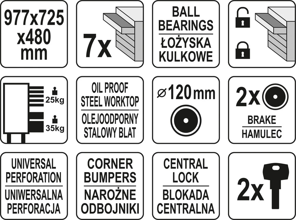 YATO SERVICE SPINTELĖ 7 STALČIAI