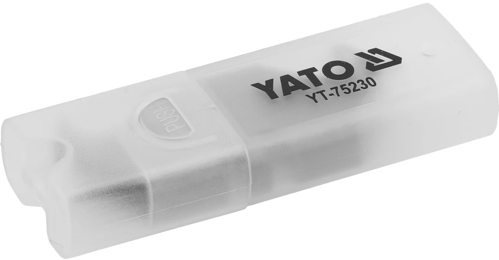 Yato Toya Sa Poland Kabliuko formos trapeciniai ašmenys | 61 x 19 mm | 10 vnt. (YT-75230)