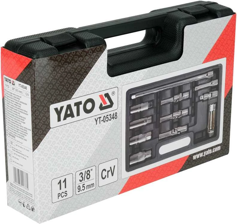 Toya Sa Poland Kaitinimo / uždegimo žvakių ir lambdazondo galvučių rinkinys – universalus – 3/8", 11 vnt (YT-05348)