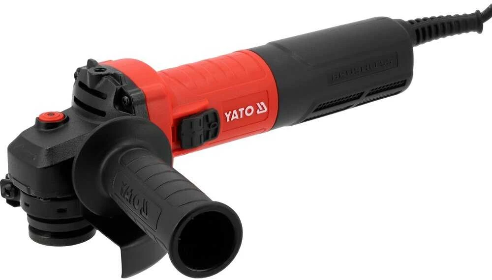 Yato Toya Sa Poland Kampinis šlifuoklis su BL varikliu ir apsukų reguliavimu | 1050 W | 125 mm (YT-821014)