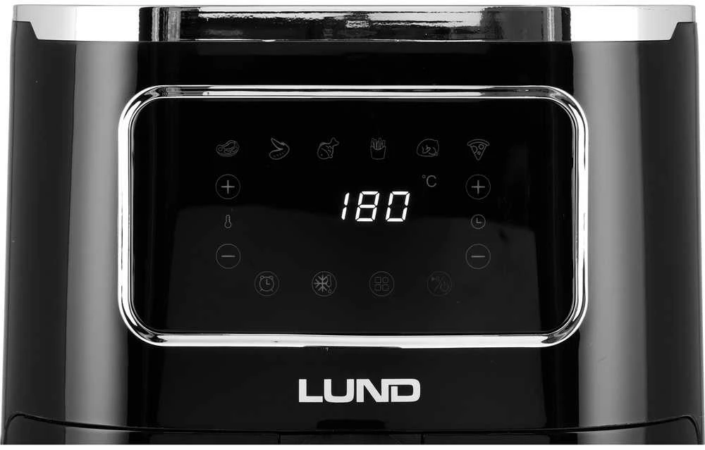 Toya Sa Poland Karšto oro gruzdintuvė | be aliejaus, LCD valdymas | 5 L, 1450 W (67561)