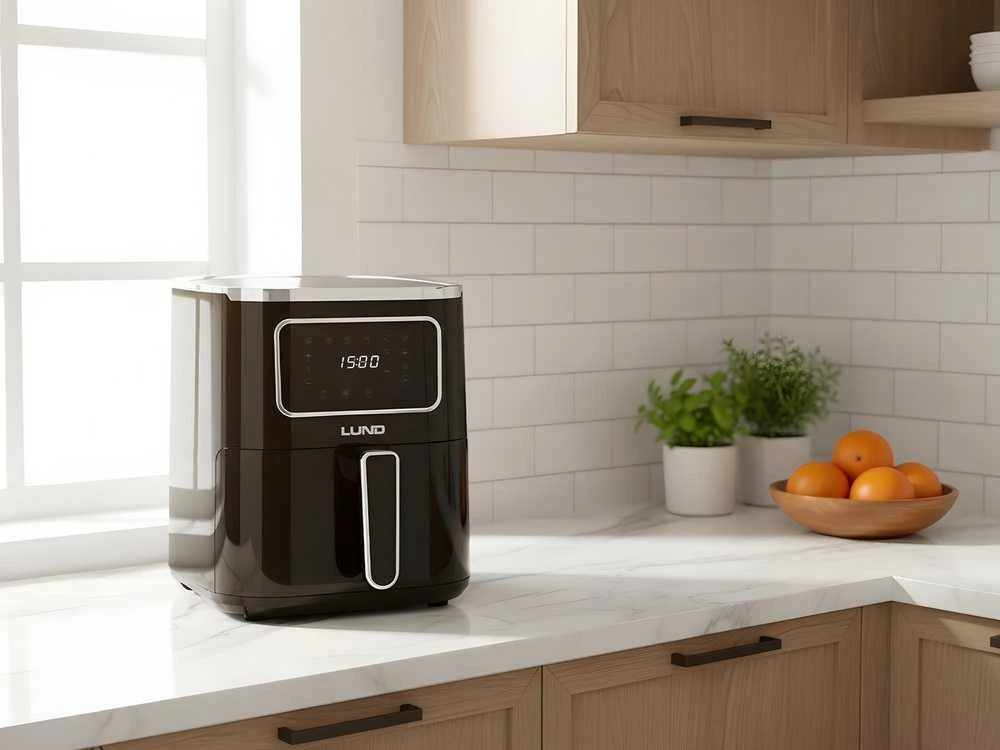 Lund Toya Sa Poland Karšto oro gruzdintuvė | be aliejaus, LCD valdymas | 5 L, 1450 W (67561)