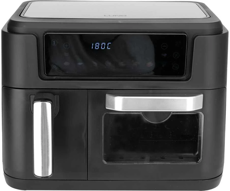 Toya Sa Poland Gruzdintuvė be riebalų, dviejų krepšelių gruzdintuvė, 2400W, 3.5L + 7.5L, skaitmeninis valdymas, sveikas gaminimas, universalus virtuvės prietaisas