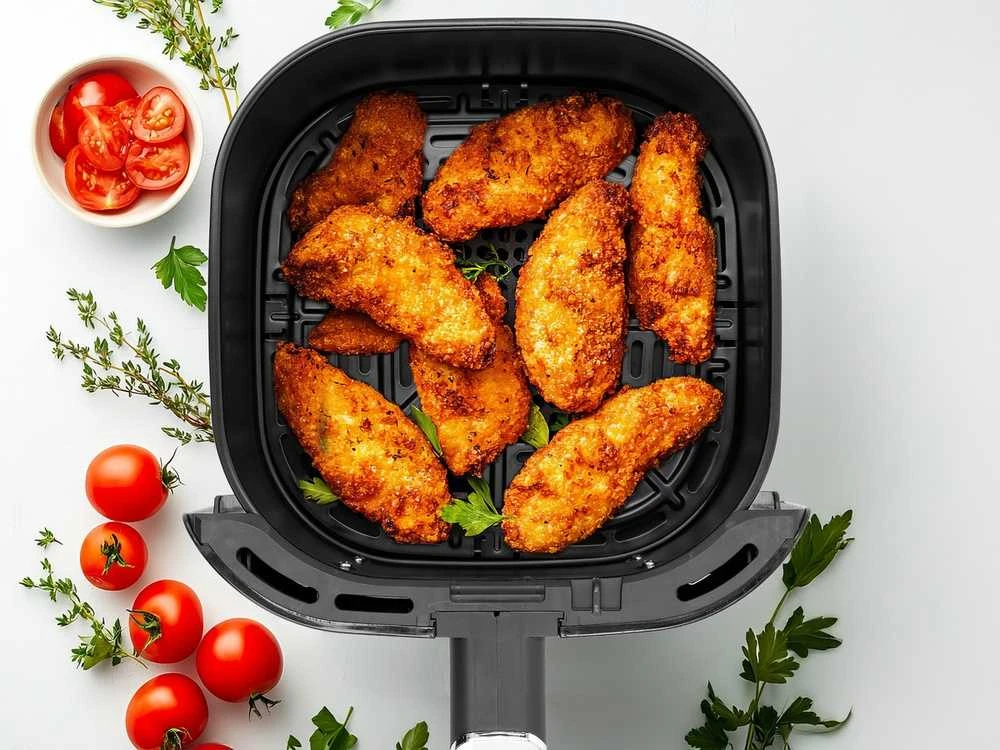 Lund Toya Sa Poland Karšto oro gruzdintuvė | be aliejaus, LCD valdymas | 5 L, 1450 W (67561)