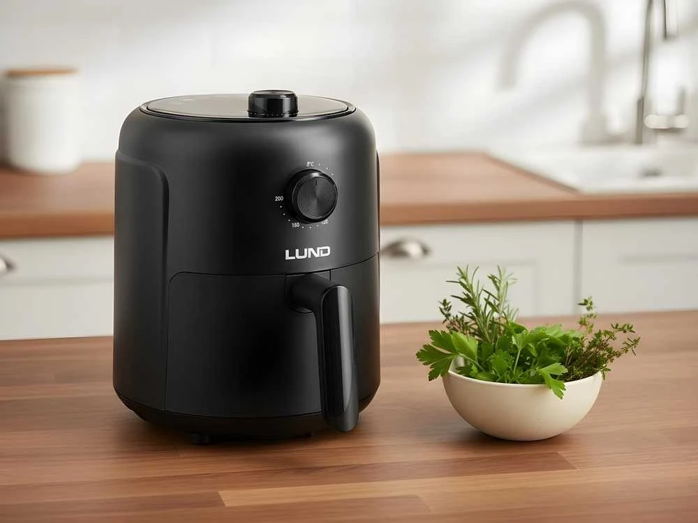 Lund Toya Sa Poland Karšto oro gruzdintuvė | kompaktiška, be aliejaus | 2.6 L, 1000 W (67560)