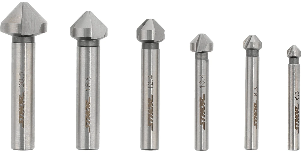 Grąžtas STHOR METALO GILINIMO GRĄŽTŲ RINKINYS 6,3-20,5mm, 6 vnt.