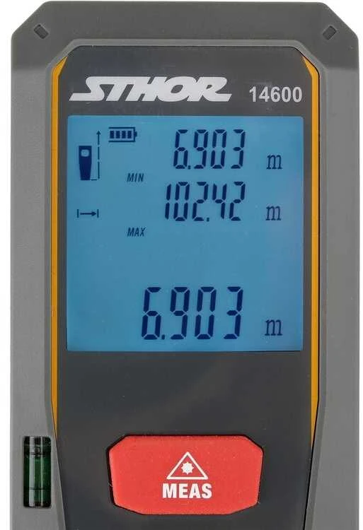 Toya Sa Poland Lazerinis atstumo matuoklis | LCD ekranas | 0,05 - 40 m (14600)