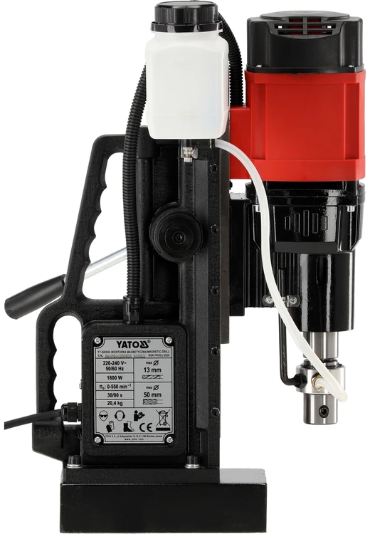 Toya Sa Poland Magnetinės gręžimo staklės | 1800W | elektromagnetinė bazė | Morse MT2 (YT-820502)