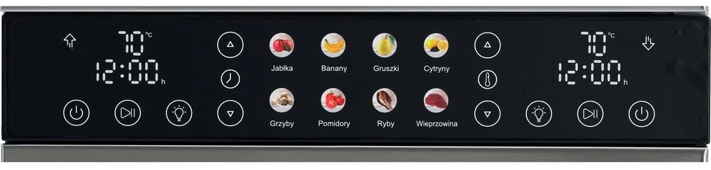 Toya Sa Poland Maisto džiovyklė | 20 padėklų | 35–75 °C | 1500 W (YG-16001)