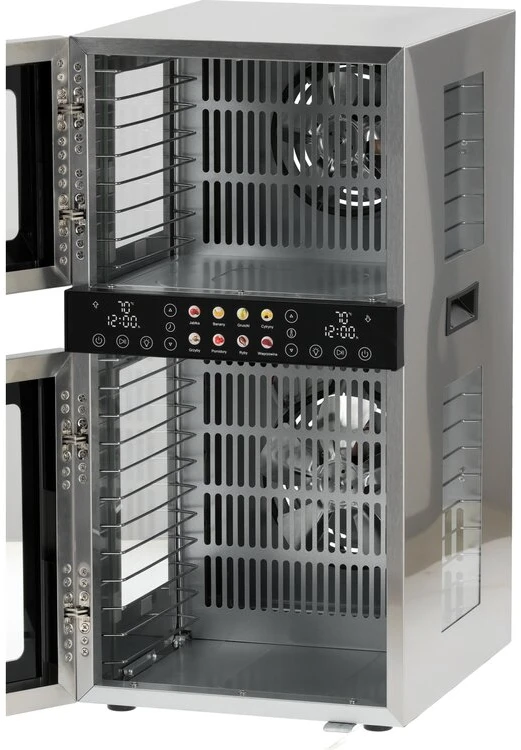 Toya Sa Poland Maisto džiovyklė | 20 padėklų | 35–75 °C | 1500 W (YG-16001)
