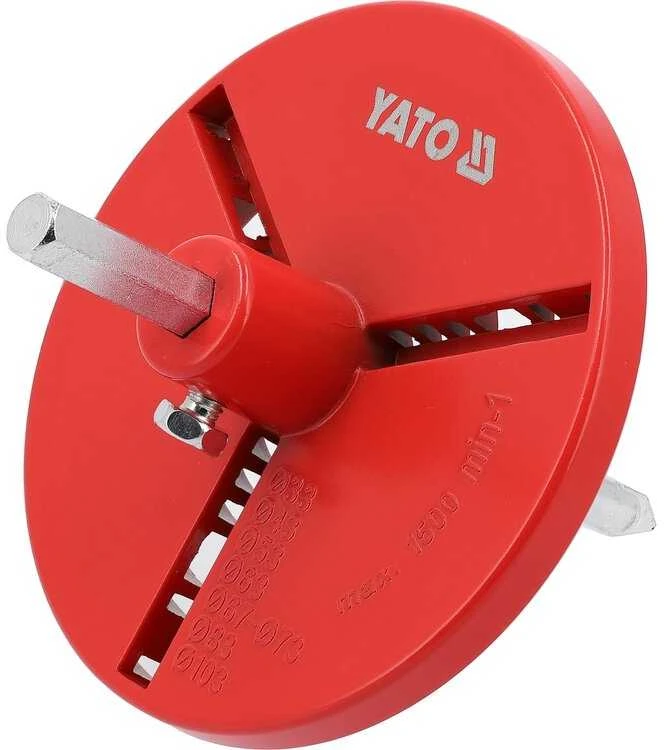 Grąžtas Yato Toya Sa Poland Montavimo plokštė karūnėlėms | su centravimo grąžtu | 33–103 mm | Ø 110 mm (YT-43919)