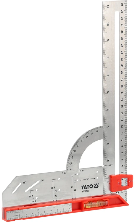 Toya Sa Poland Nerūdijančio plieno kampainis 300 mm (YT-70790)