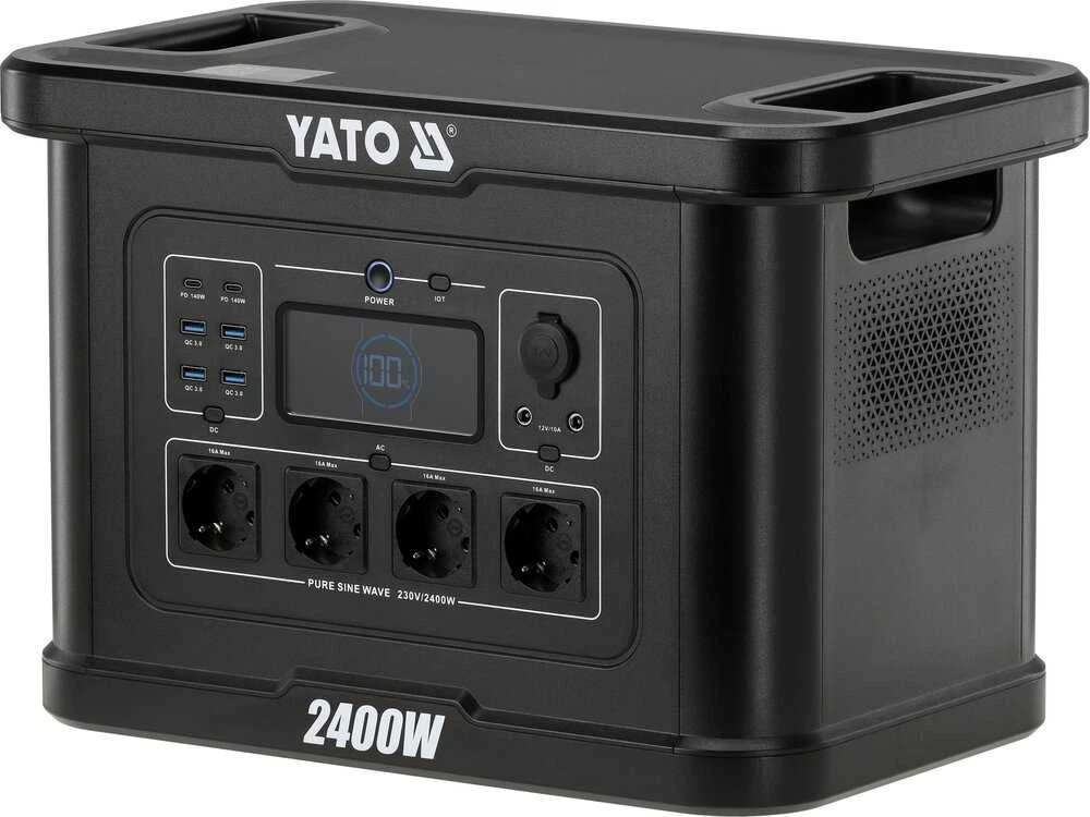 Toya Sa Poland Nešiojama maitinimo stotis LiFePO4 | 2400 W | 2232 Wh (YT-83095)