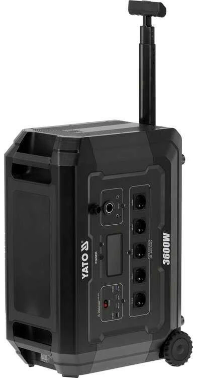 Yato Toya Sa Poland Nešiojama maitinimo stotis LiFePO4 | 3600 W | 3072 Wh (YT-83096)