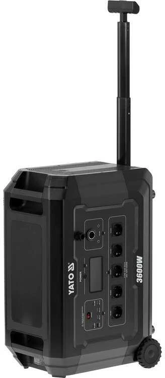 Yato Toya Sa Poland Nešiojama maitinimo stotis LiFePO4 | 3600 W | 3072 Wh (YT-83096)