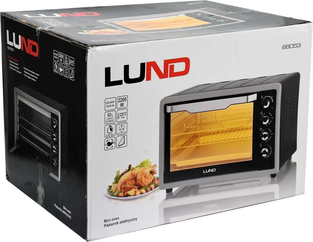 Mikrobangų krosnelė Lund Toya Sa Poland Orkaitė elektrinė | 2200 W | 63L (68053)