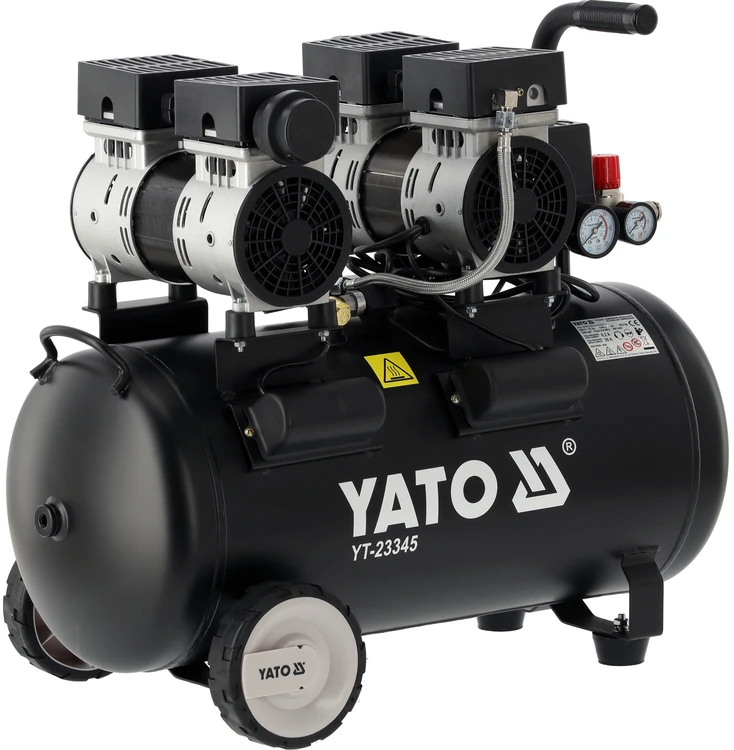 Toya Sa Poland Oro kompresorius tylus | betepalinis | 50L/0.8MPA/8BAR/115PSI/ 280l/min | 1500 W (YT-23345)