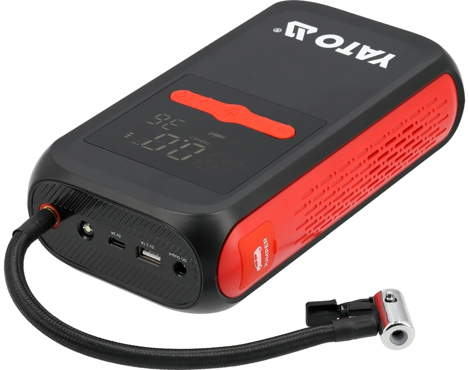 Yato Toya Sa Poland Paleidimo įrenginys su kompresoriumi | 12 V | 12000 mAh | pikinė srovė 600 A (YT-83086)