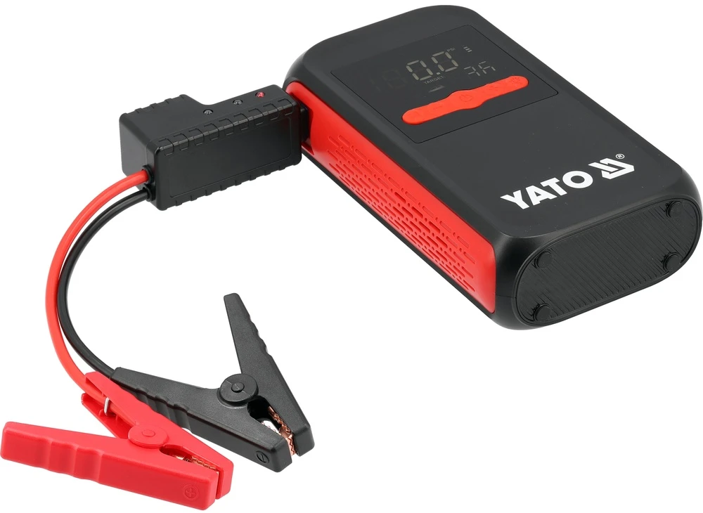 Yato Toya Sa Poland Paleidimo įrenginys su kompresoriumi | 12 V | 12000 mAh | pikinė srovė 600 A (YT-83086)