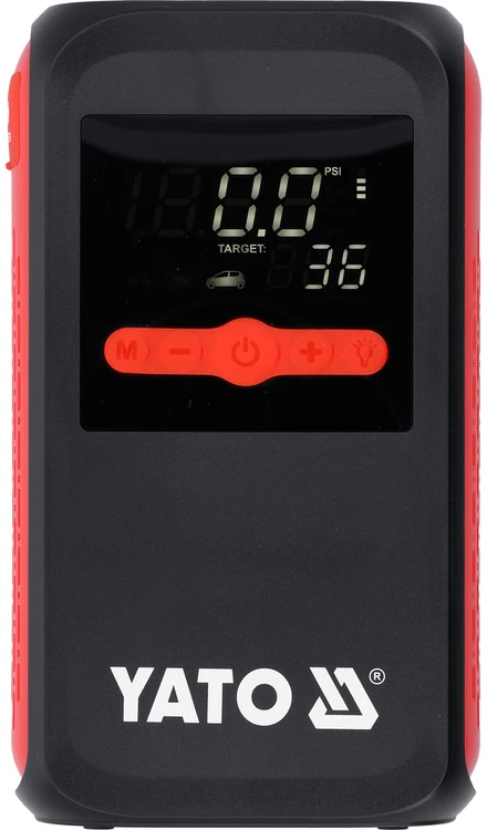 Yato Toya Sa Poland Paleidimo įrenginys su kompresoriumi | 12 V | 12000 mAh | pikinė srovė 600 A (YT-83086)