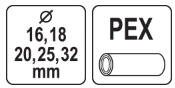 Vamzdžių plėstuvas Yato YT-22378; 16/18/20/25/32 mm