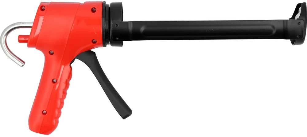 Toya Sa Poland Pistoletas silikonui su srauto stabdymo vožtuvu 230 mm | 300 ml (YT-67501)