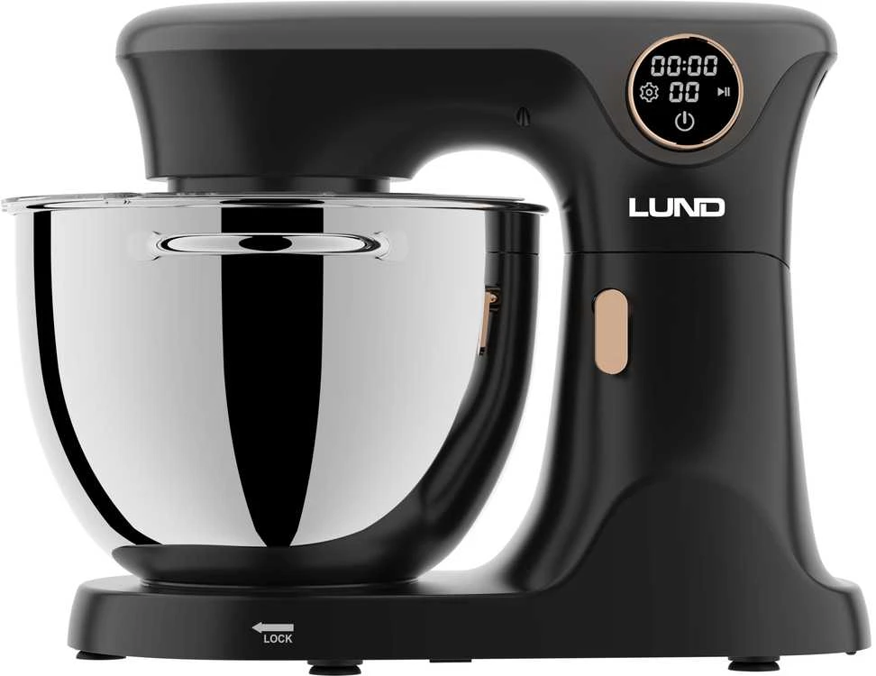Virtuvinis kombainas Lund Toya Sa Poland Planetarinis mikseris | 2000 W | 6L | 10 greičių + turbo | timer (67814)