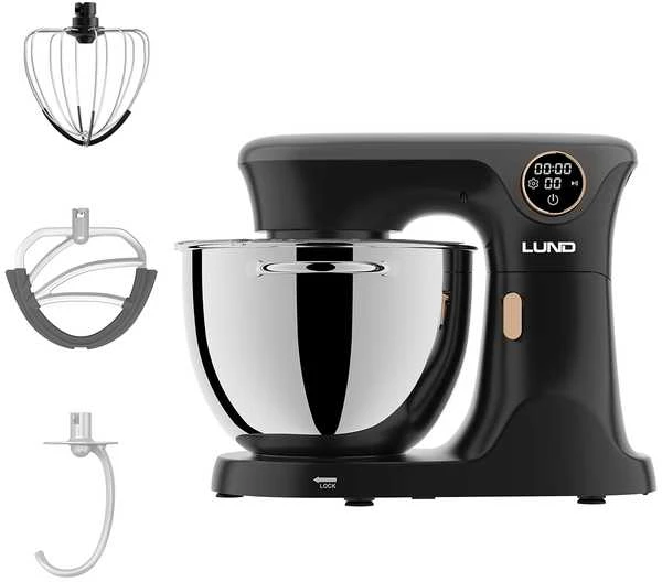 Virtuvinis kombainas Lund Toya Sa Poland Planetarinis mikseris | 2000 W | 6L | 10 greičių + turbo | timer (67814)