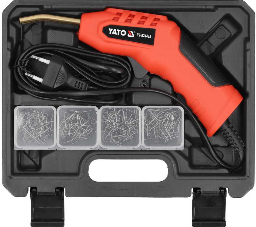 Toya Sa Poland Plastiko remonto sistema | Karšto segiklio plastiko suvirinimo rinkinys | 60W (YT-824485)