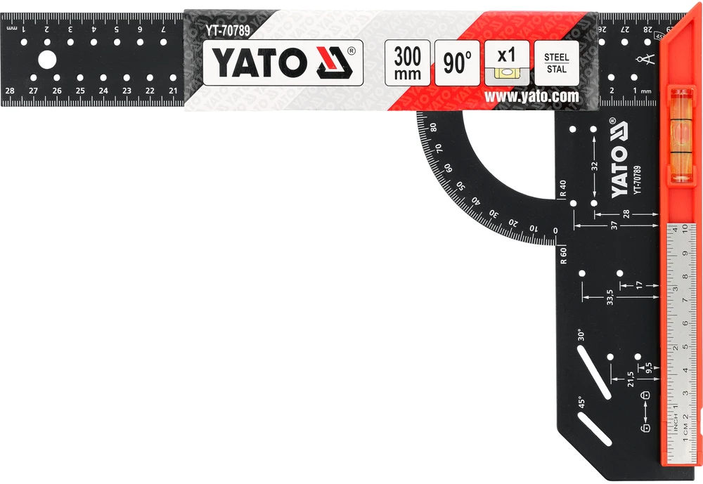 Toya Sa Poland Plieninis kampainis 300 mm (YT-70789)