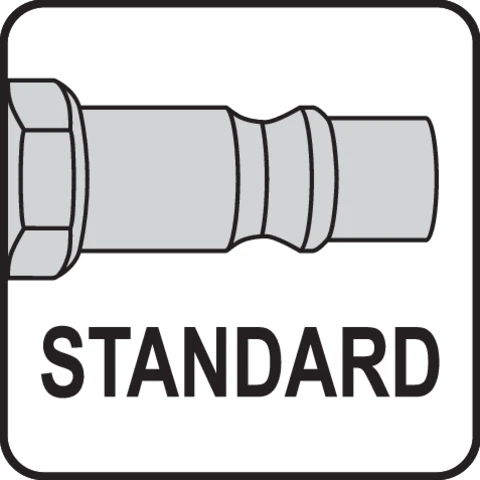 YATO KLUCZ pneumatinis 1/2" MINI 1200Nm
