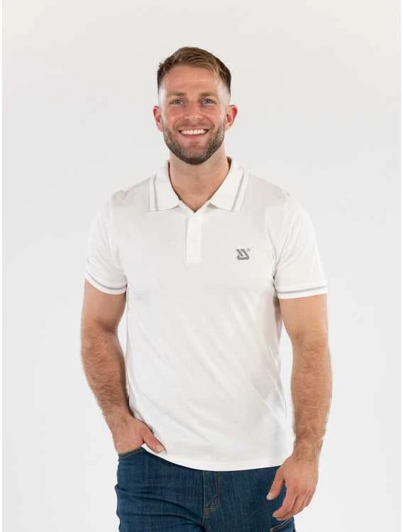 Toya Sa Poland POLO marškinėliai | balti | 100% medvilnė | 2XL dydis (YT-78610)