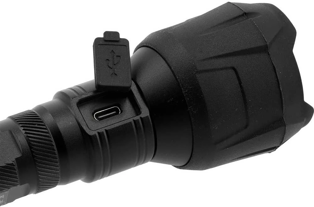 Toya Sa Poland Prožektorius įkraunamas | gumuotas | IPX4 |1000LM | 6XAAA| USB (YT-085614)