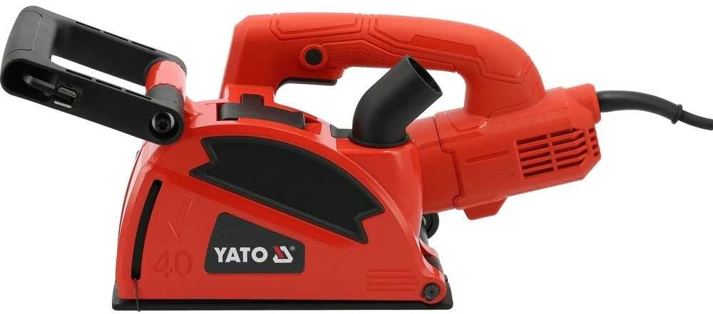 Yato Toya Sa Poland 1800 W griovelių pjovimo įrankis | 150 mm diskai | su dulkių nusiurbimu ir reguliuojamu gyliu iki 40 mm (YT-82016)