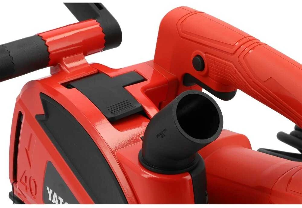 Yato Toya Sa Poland 1800 W griovelių pjovimo įrankis | 150 mm diskai | su dulkių nusiurbimu ir reguliuojamu gyliu iki 40 mm (YT-82016)