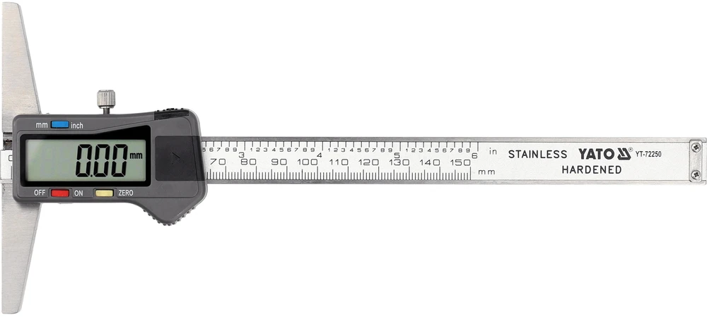 Yato Skaitmeninis gylio slankmatis | 0–150 mm (YT-72250)