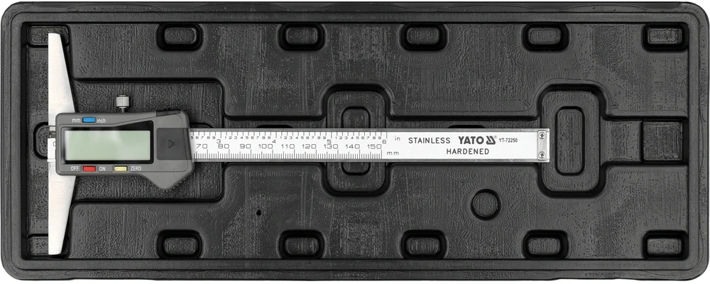 Yato Skaitmeninis gylio slankmatis | 0–150 mm (YT-72250)