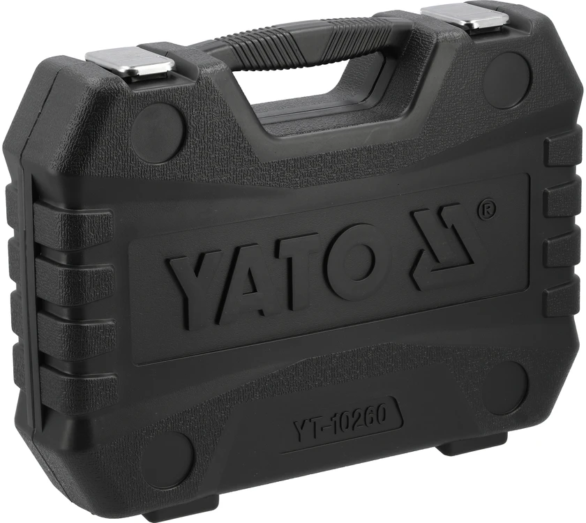 Toya Sa Poland Smūginių galvučių ir antgalių rinkinys | 1/2" | su adapteriais | 64 vnt | 10 - 32 mm (YT-10260)