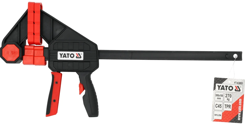 Yato Toya Sa Poland Spaustuvai F-tipo | greito užspaudimo | 300 mm / 270 kg (YT-63883)