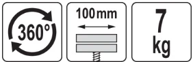 Toya Sa Poland YATO SUKIMO INŽINERINĖ ATŠAUKTA 100 mm 6501