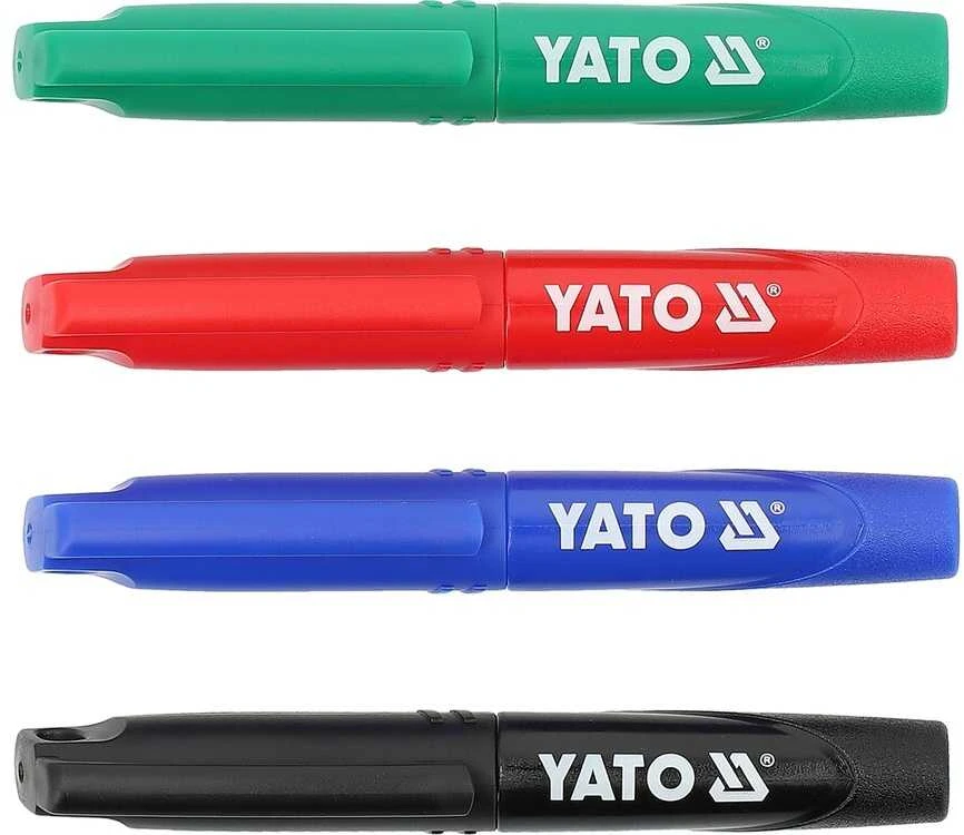 Toya Sa Poland Techniniai markeriai mini rinkinys | 72 vnt | juoda žalia raudona mėlyna (YT-69311)